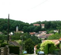 Le village de Gouhenans, en Haute-Sane, en Franche-Comt-faf9f8
