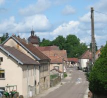 Vue d'ensemble du village de Quers en Franche Comt-f52e56