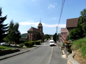 La commune de Faymont, en Haute-Sane (70)