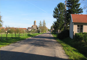 Village d'Equevilley en Haute-Sane