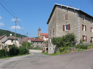 Village de Belverne - Canton d'Hricourt