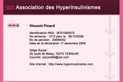 association des hyperinsulinismes