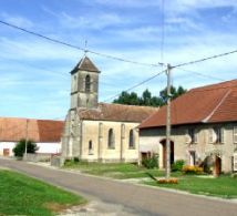 Le village de Beveuge, dans le département de Haute-Saône (70)-69d585