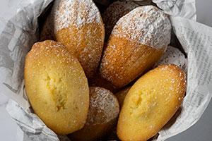 Madeleines aux amandes