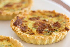 Quiche aux poireaux