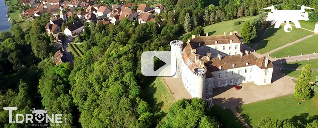 Les châteaux de Haute-Saône vus du ciel