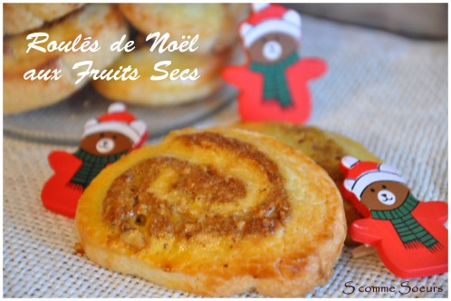 Biscuits roulés de Noël