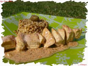 Brochette de poulet