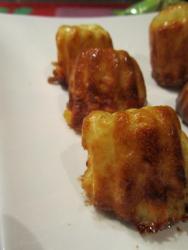 Cannelés au Comté