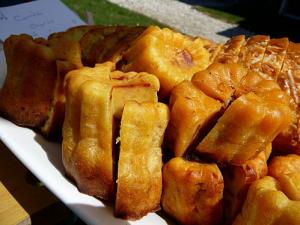 Cannelés chorizo et comté