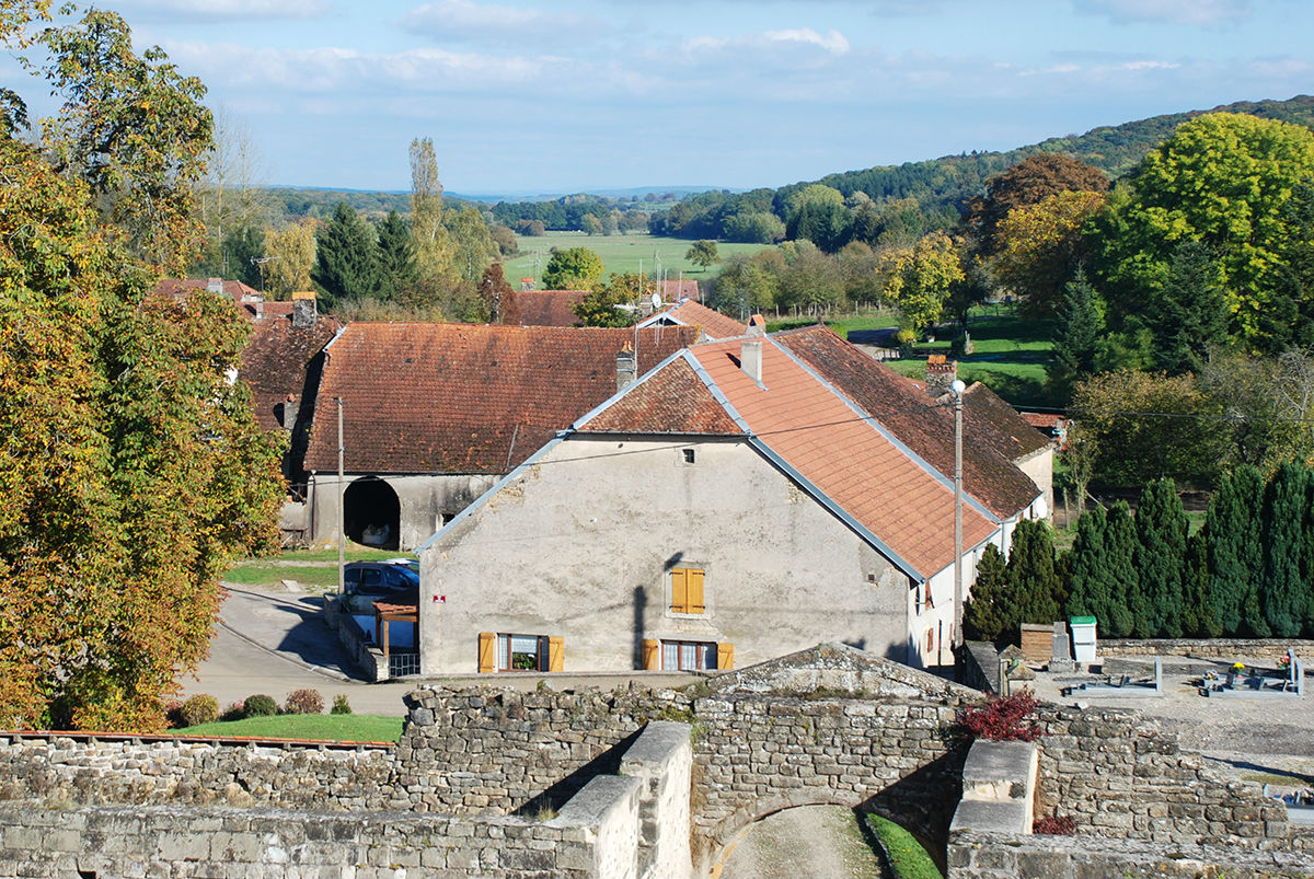 Vue du chteau