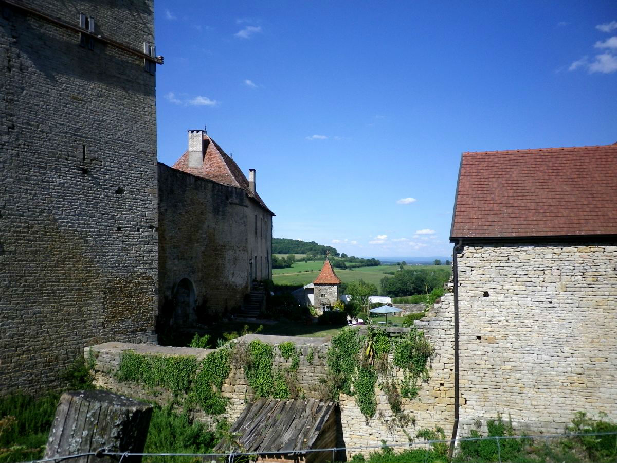 Vue sur la basse-cour