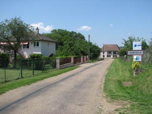 entre du villa ge de Vantoux et Longevelle -70