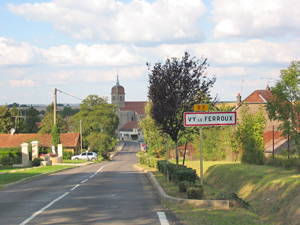 Entre du village Vy le Ferroux - 70
