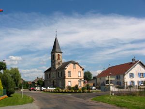 L'cole de Lantenot, village de Haute-Sane - 70