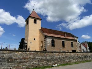 L'glise de Saint-Ferjeux, en Haute-Sane