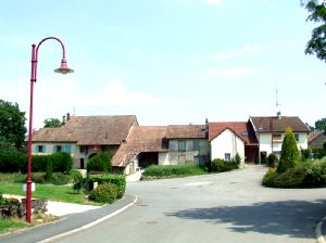 La commune de Coisevaux, canton d'Héricourt