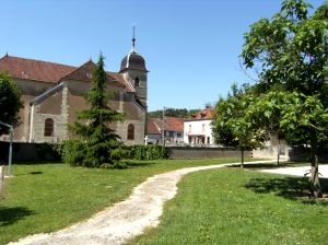 Le village de Delain en Haute-Saône