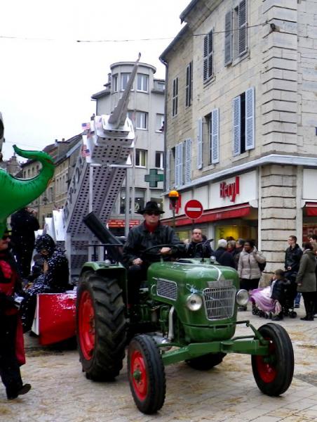 New-York en tracteur