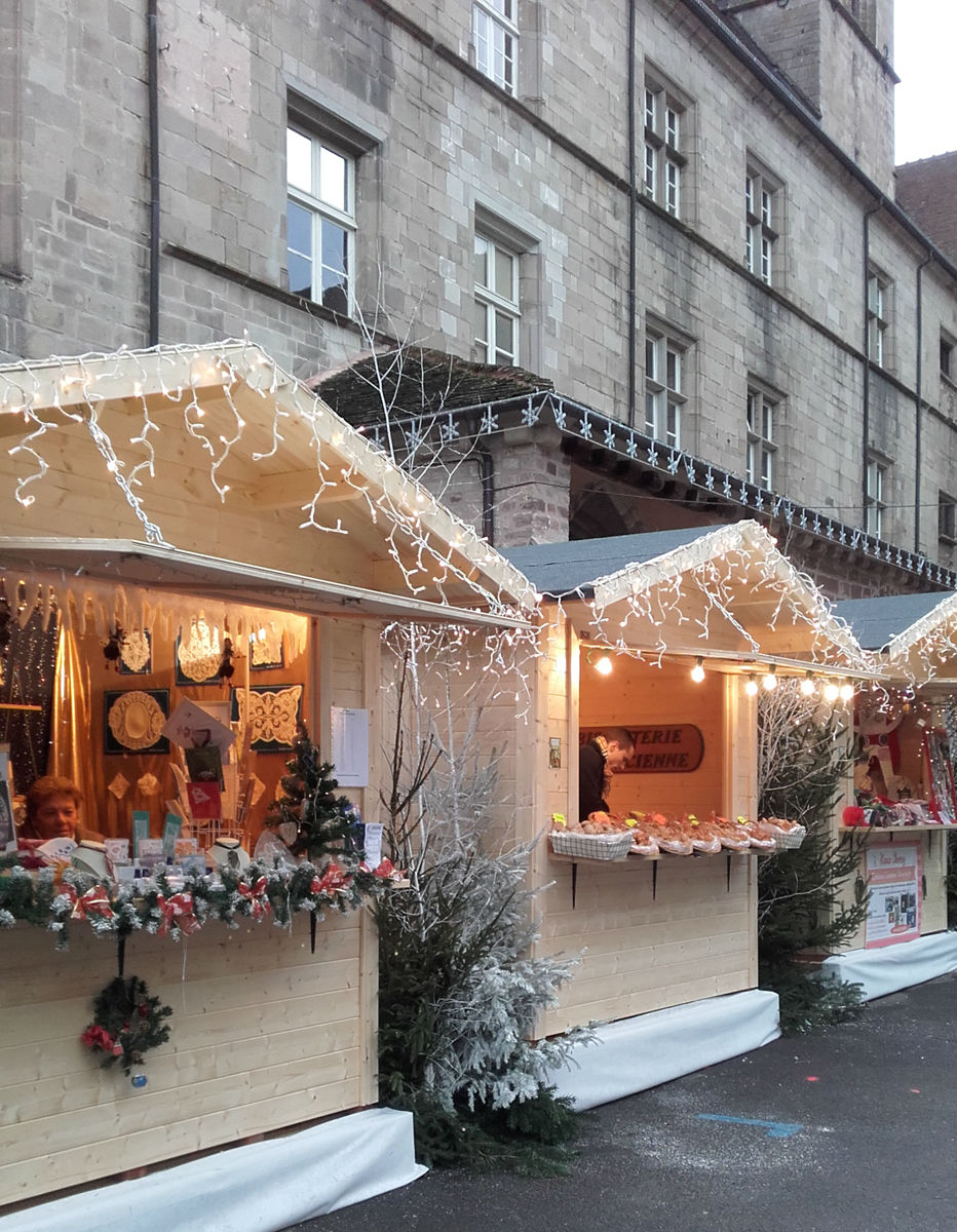 Luxeuil fête la Table : marché de Noël (2015)