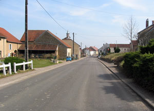 Rue du village de la Neuvelle-les-Scey