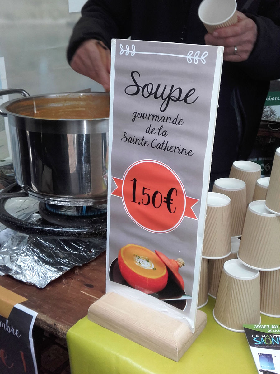 La soupe gourmande de l'Office de Tourisme de Rioz