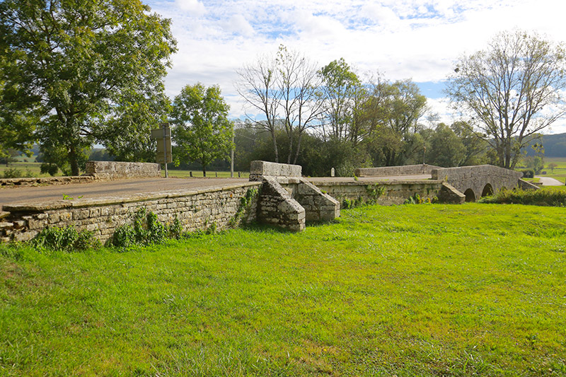 Le pont de Tincey et Pontrebeau