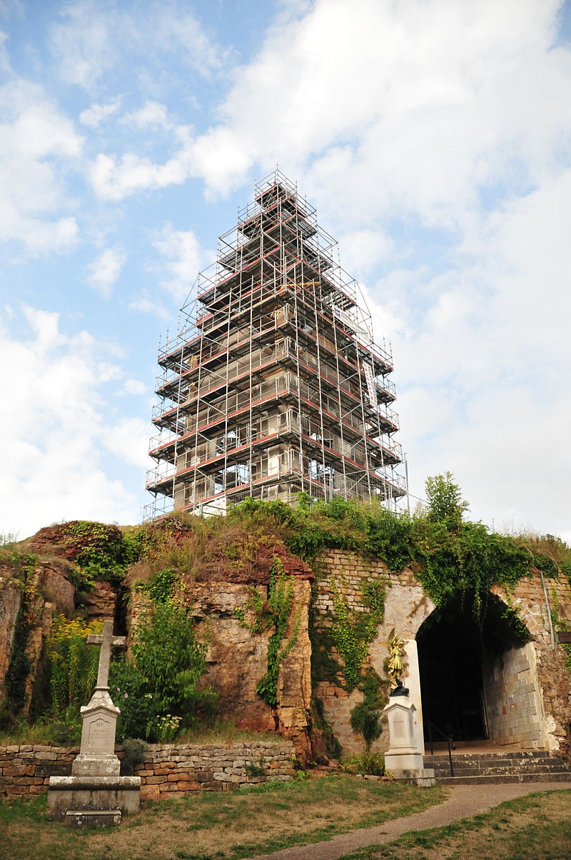 Souvenir du chantier de restauration (2013)