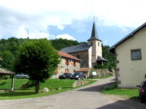 Village de Beulotte Saint Laurent, en Haute-Saône (70)