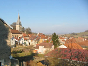 Village de Colombier - Haute-Sane - 70