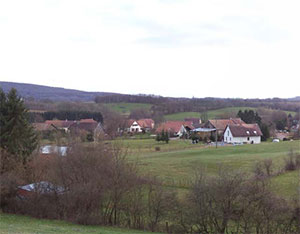Village de Errevet en Haute-Saône - Franche-Comté