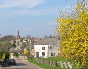 Village de Saint Vabert en Haute-Saône
