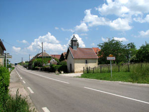 Vue d'ensemble de Velleclaire en Franche Comt