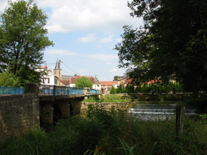 Vue d'ensemble du Pont de Planches en Franche Comt