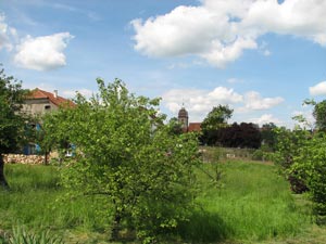 Vue d'ensemble du village de Cerre les Noroy - Haute Saone