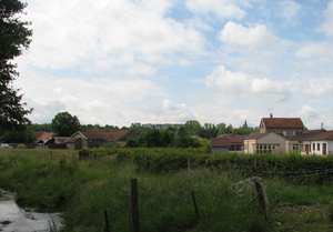 Vue ensemble du village de Citers en Franche Comté