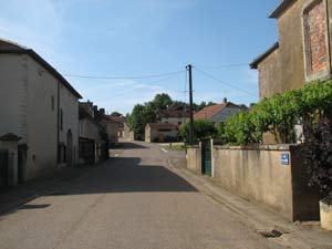 Vue nsemble du village de Vauconcourt-Nervezain -70