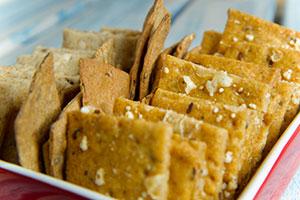 Crackers maison à l'emmental