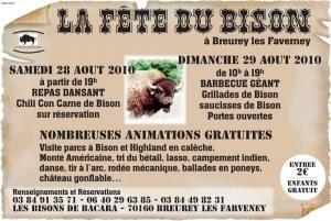 Fête du Bison