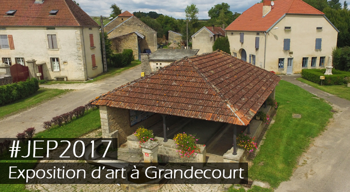 Exposition d'art à Grandecourt