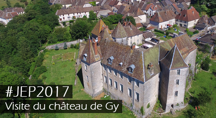 Visite du château de Gy