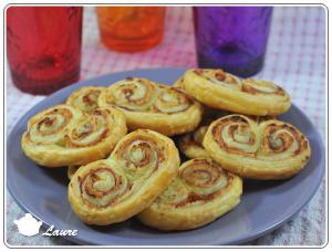 Palmiers jambon cru