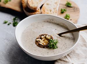 Velouté de coulemelles