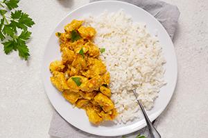 Poulet au curry facile