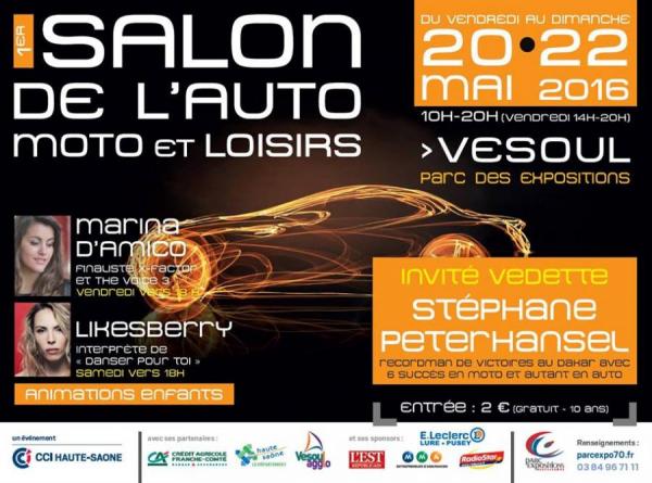 Salon de l'auto, moto, loisirs de Vesoul