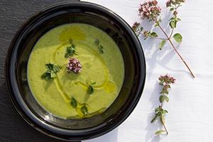 Soupe de courgette