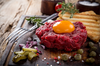 Tartare de bison