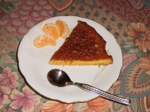 Fausse tarte à la mandarine