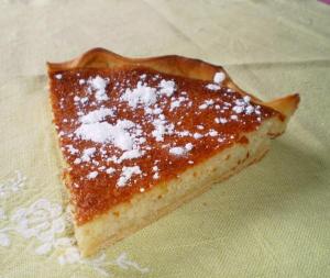 Tarte à la noix de coco