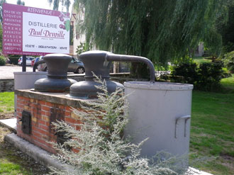 Visite de la distillerie Devoille